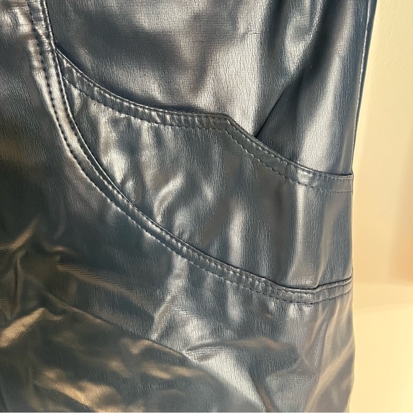 Women’s Vintage 70’s Fingers Fashions Blue Polyvinyl Jacket Size 38 - Picture 3 of 13